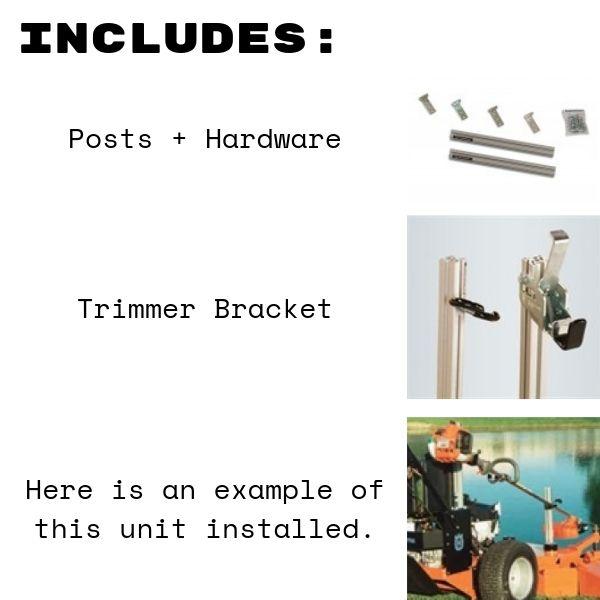 Lawn Mower String Trimmer Rack - Mount Trimmer To Mower – iGoPro Lawn ...